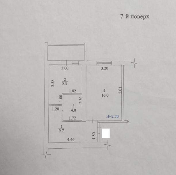 квартира, 1-кімн., Харьков, 625м/р, Драгоманова (Раковского)