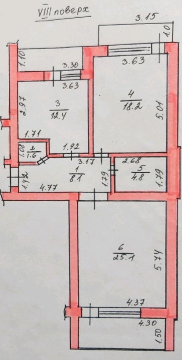 квартира, 2-кімн., Харьков, МЖК, Кричевского