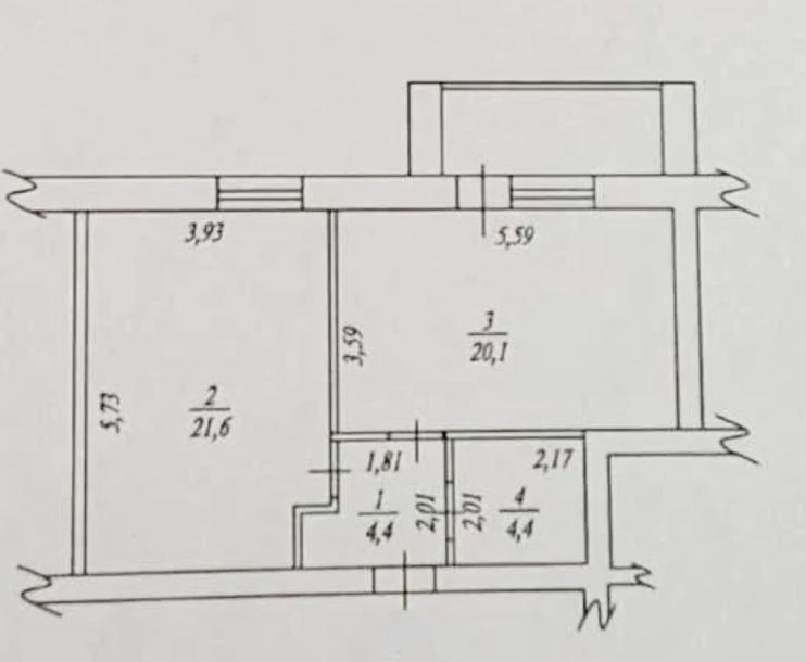квартира, 1-кімн., Харьков, Центр, Франковская