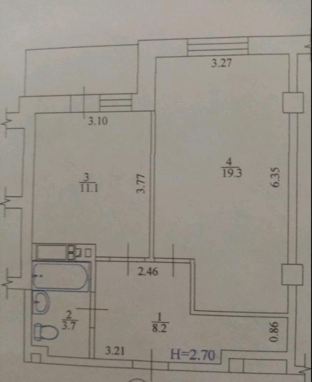 квартира, 1-кімн., Харьков, Спортивная метро, Братьев Гипиков (Оренбургская)