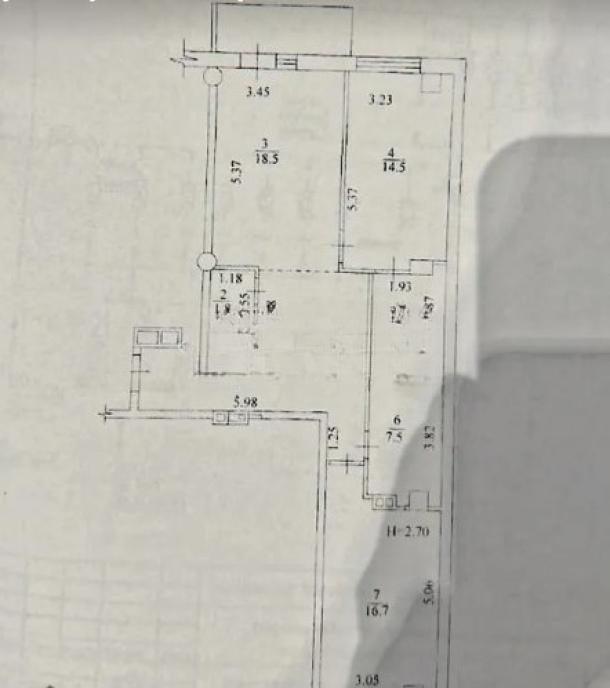 квартира, 2-кімн., Харьков, 1 Северная Салтовка, Гвардейцев Широнинцев