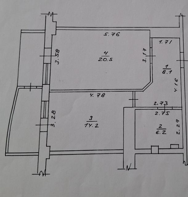 квартира, 1-кімн., Харьков, Алексеевка, Мирослава Мыслы (Целиноградская)