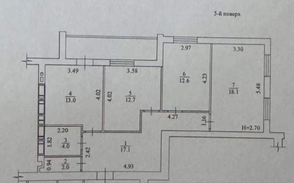 квартира, 3-кімн., Харьков, ХТЗ, Героев Харькова пр-т