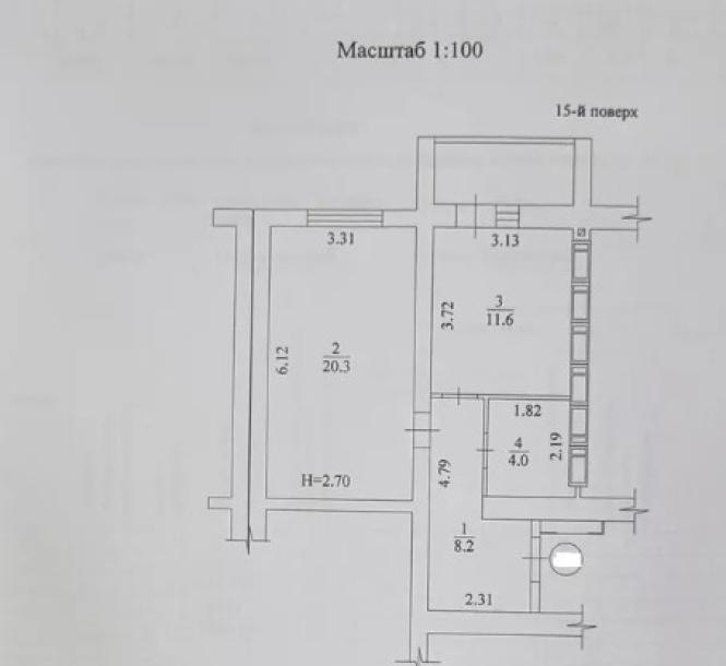 квартира, 1-кімн., Харьков, Гагарина метро , Заливная