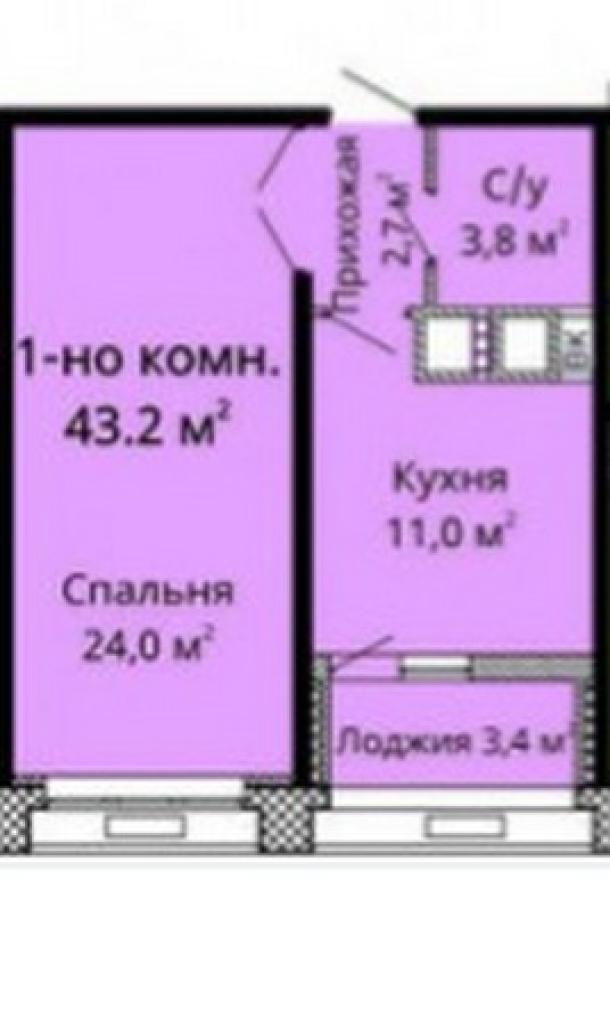 квартира, 1-кімн., Харьков, ХТЗ, Героев Харькова пр-т
