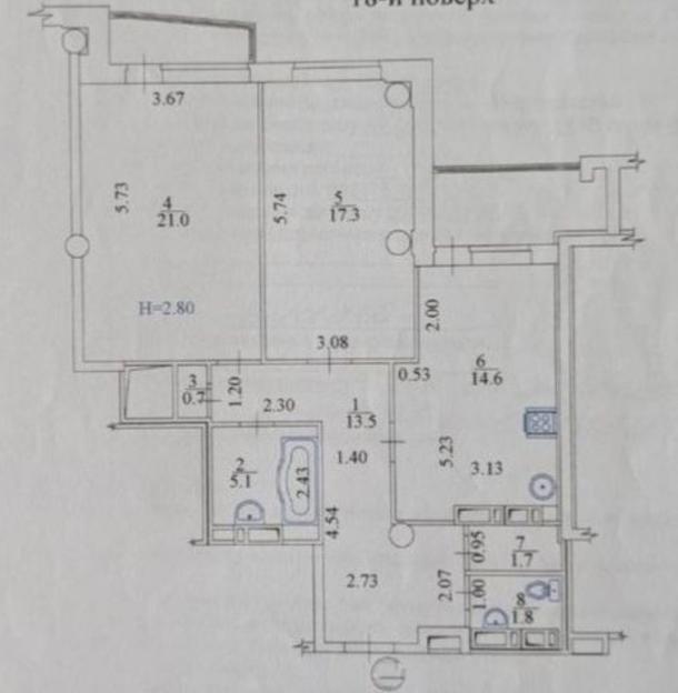 квартира, 2-кімн., Харьков, Павловка, Сухумская