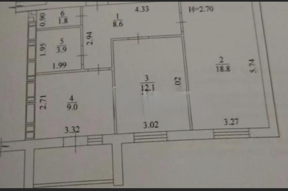 квартира, 2-кімн., Харьков, 519м/р, Академика Барабашова