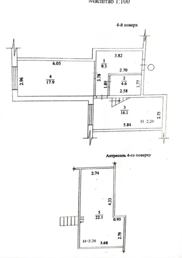 квартира, 3-кімн., Харьков, МЖК, Кричевского