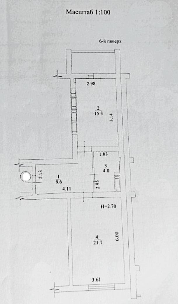 квартира, 1-кімн., Харьков, Холодная Гора, Полтавский Шлях