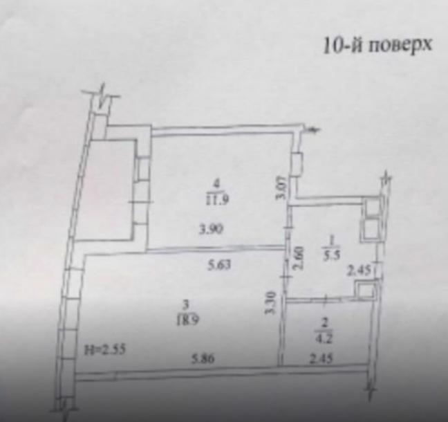квартира, 1-кімн., Харьков, 1 Северная Салтовка, Гвардейцев Широнинцев