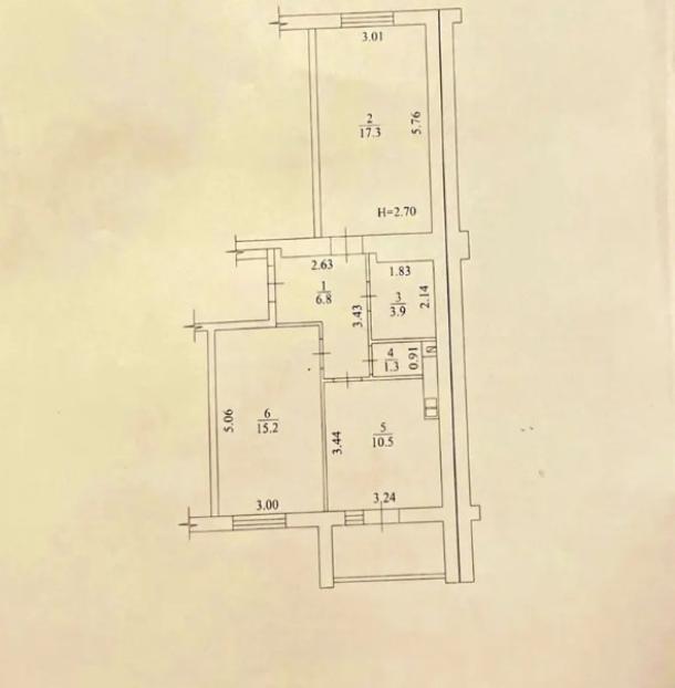 квартира, 2-кімн., Харьков, ХТЗ, Мира