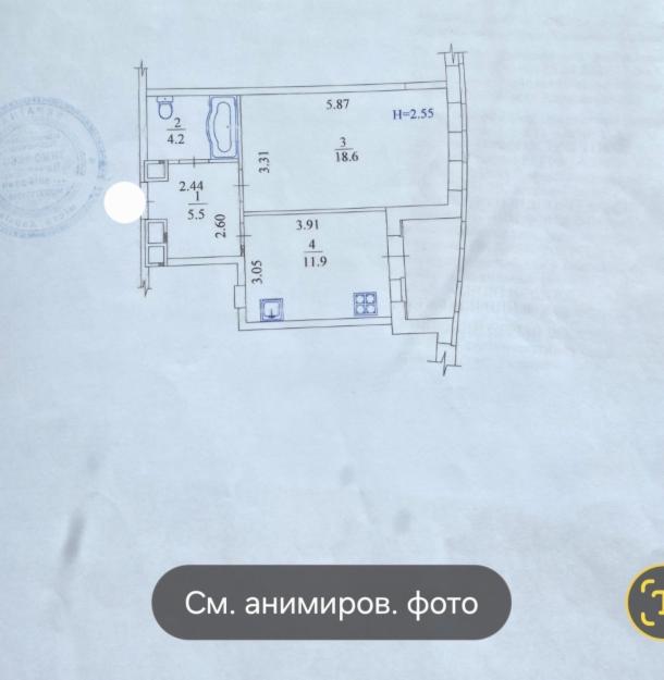 квартира, 1-кімн., Харьков, 1 Северная Салтовка, Гвардейцев Широнинцев