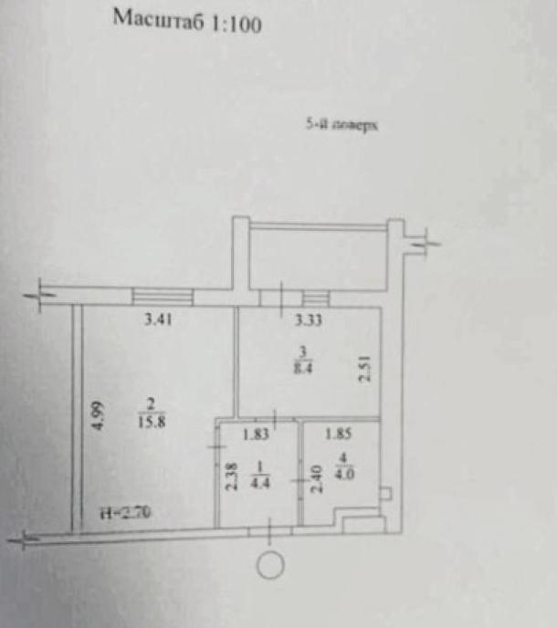 квартира, 1-кімн., Харьков, 519м/р, Академика Барабашова