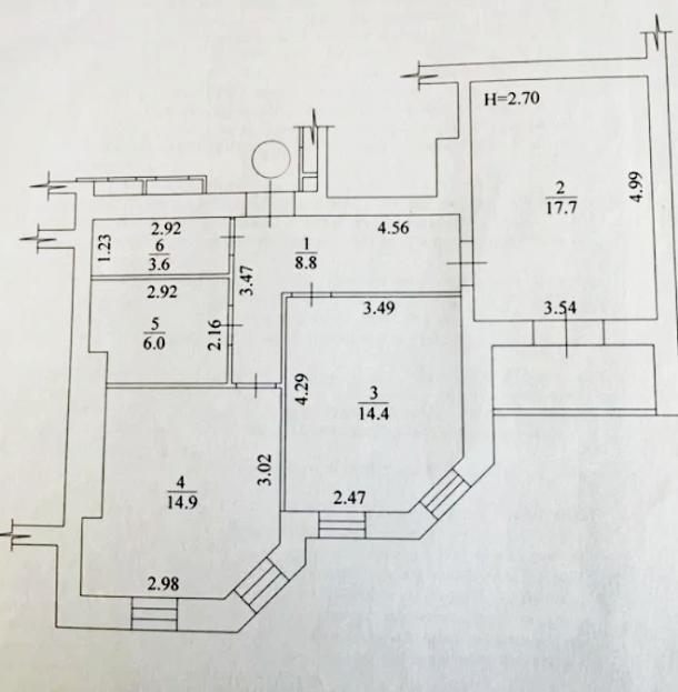 квартира, 2-кімн., Харьков, Павлово Поле, Профессорская