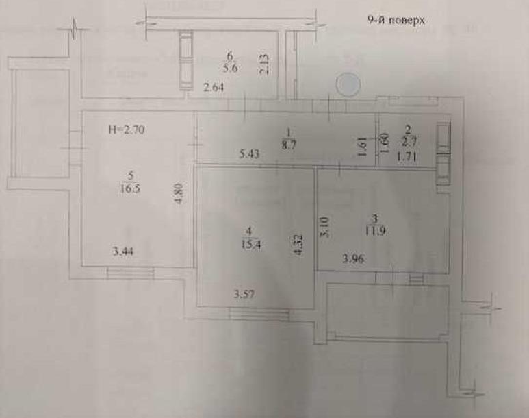 квартира, 2-кімн., Харьков, Гагарина метро , Елизаветинская