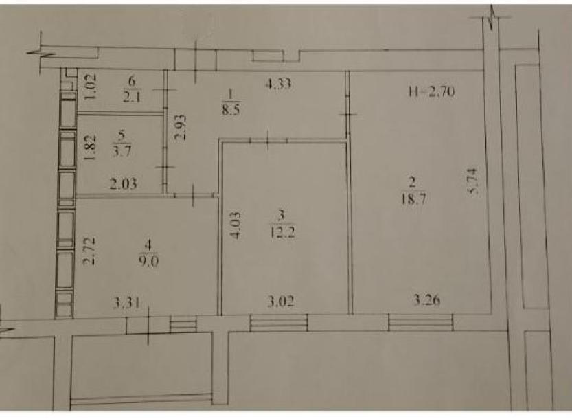 квартира, 2-кімн., Харьков, 519м/р, Академика Барабашова