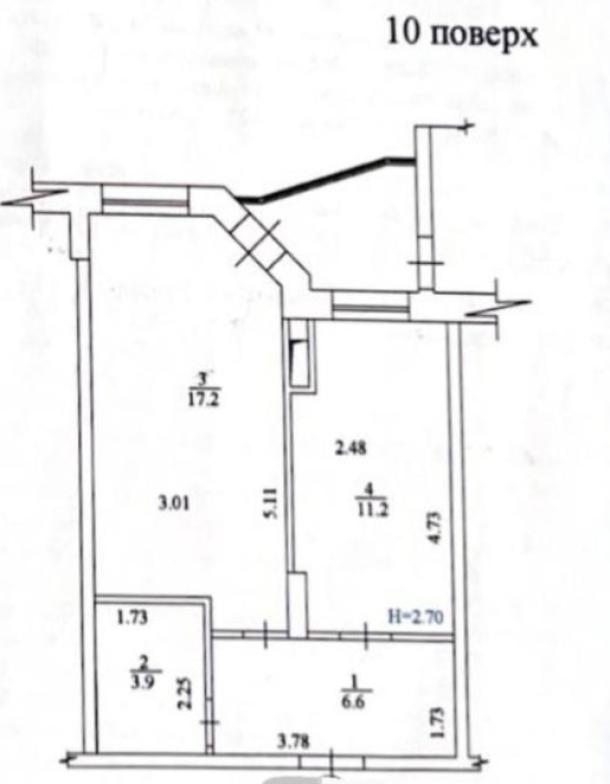 квартира, 1-кімн., Харьков, 602м/р, Юбилейный пр. (50 лет ВЛКСМ пр.)