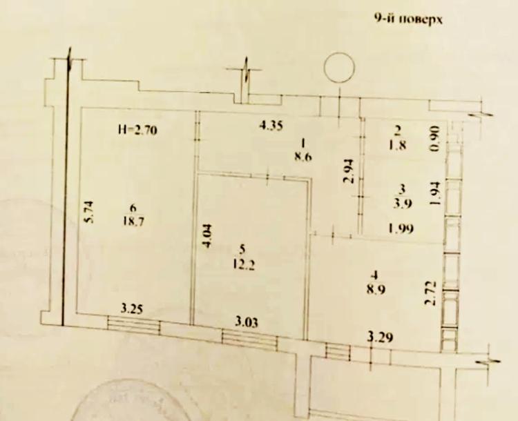 квартира, 2-кімн., Харьков, ХТЗ, Мира