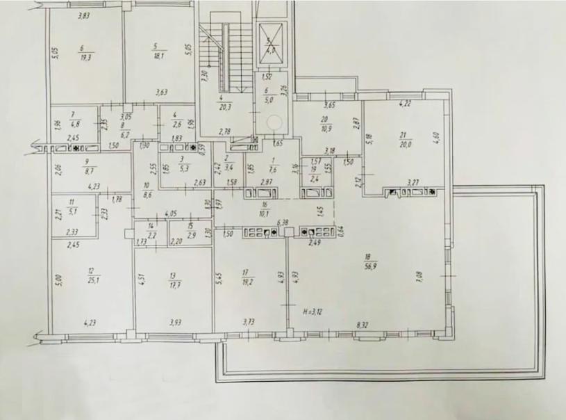 квартира, 4-кімн., Харьков, Центр, Культуры (Калинина, Свердлова, Советская Советский 3 пер.)