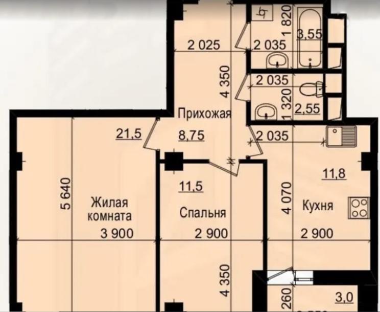 квартира, 2-кімн., Харьков, Новые Дома, Героев Харькова пр-т