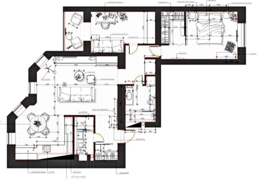 квартира, 3-кімн., Харьков, Павлово Поле, Профессорская