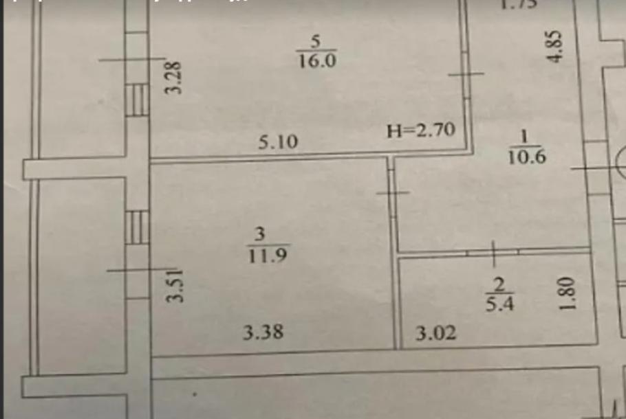 квартира, 1-кімн., Харьков, Алексеевка, Домостроительная