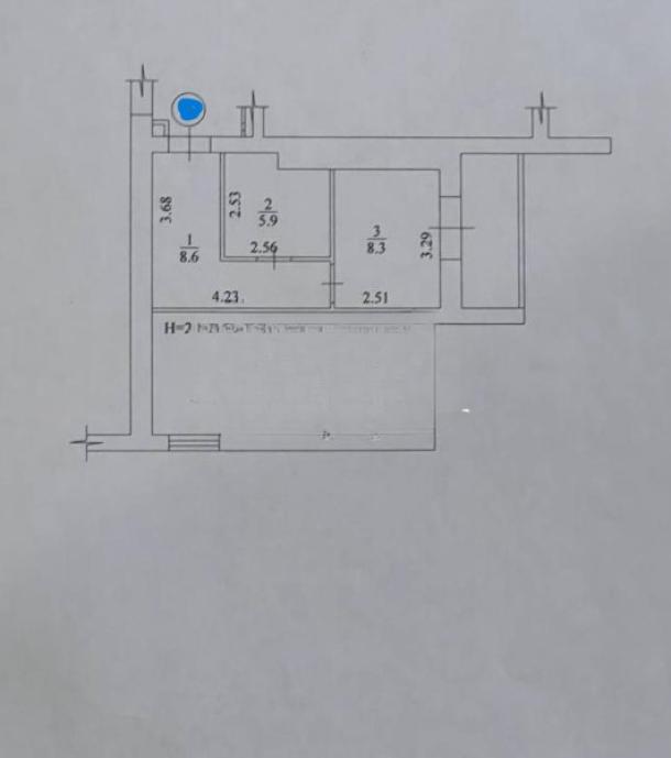 квартира, 1-кімн., Харьков, Павлово Поле, Профессорская