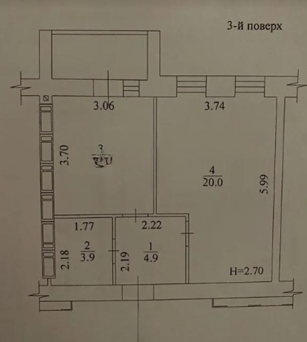 квартира, 1-кімн., Харьков, Гагарина метро , Заливная