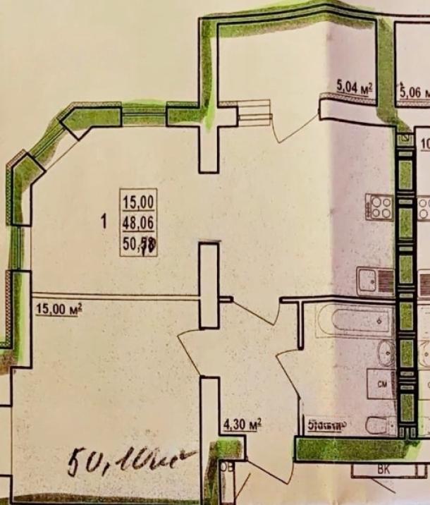 квартира, 2-кімн., Харьков, Гагарина метро , Елизаветинская
