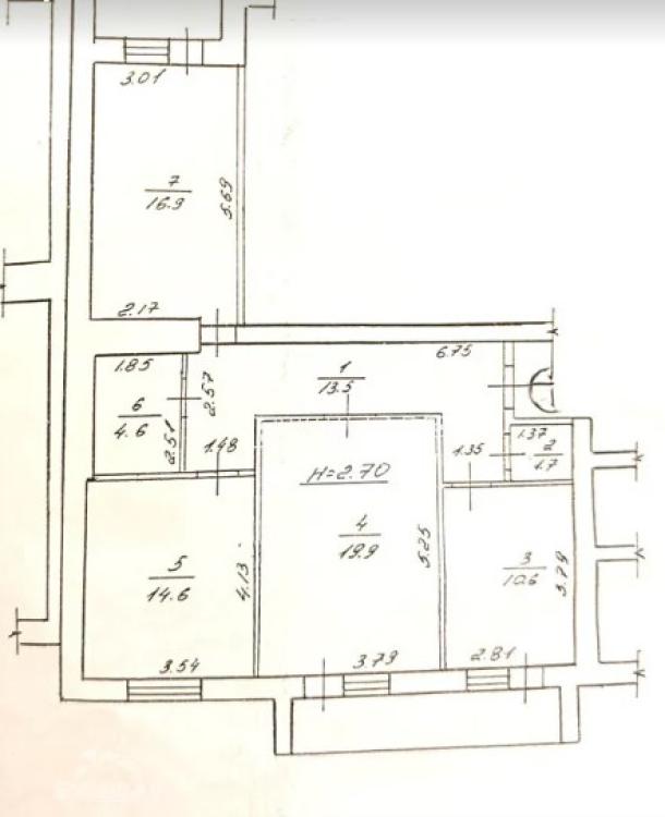 квартира, 3-кімн., Харьков, 603м/р, Юбилейный пр. (50 лет ВЛКСМ пр.)