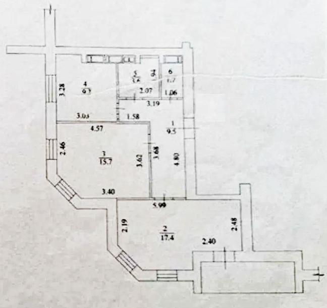 квартира, 2-кімн., Харьков, Защитников Украины метро, Героев Харькова пр-т