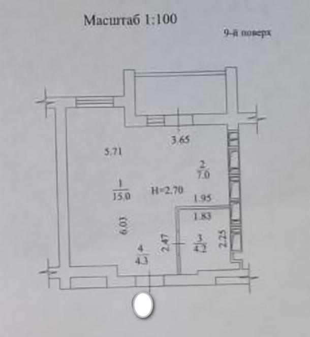 квартира, 1-кімн., Харьков, 519м/р, Академика Барабашова