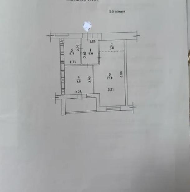 квартира, 1-кімн., Харьков, ХТЗ, Мира
