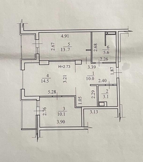 квартира, 3-кімн., Харьков, 524м/р, Академика Павлова