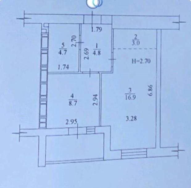 квартира, 1-кімн., Харьков, ХТЗ, Мира