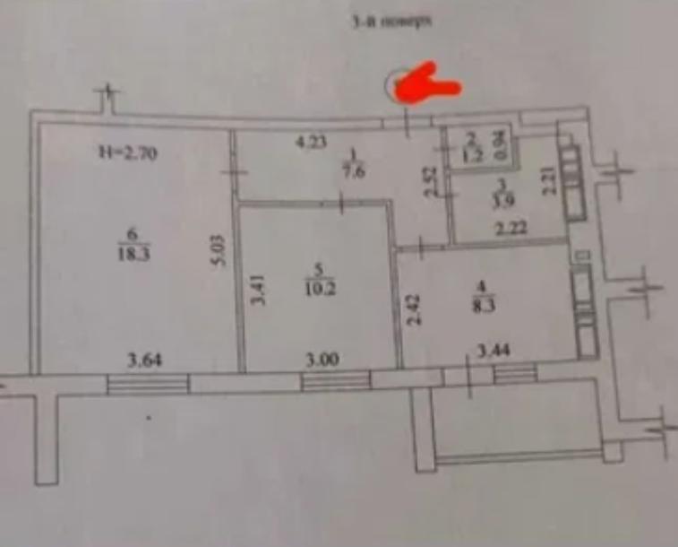 квартира, 2-кімн., Харьков, ХТЗ, Мира