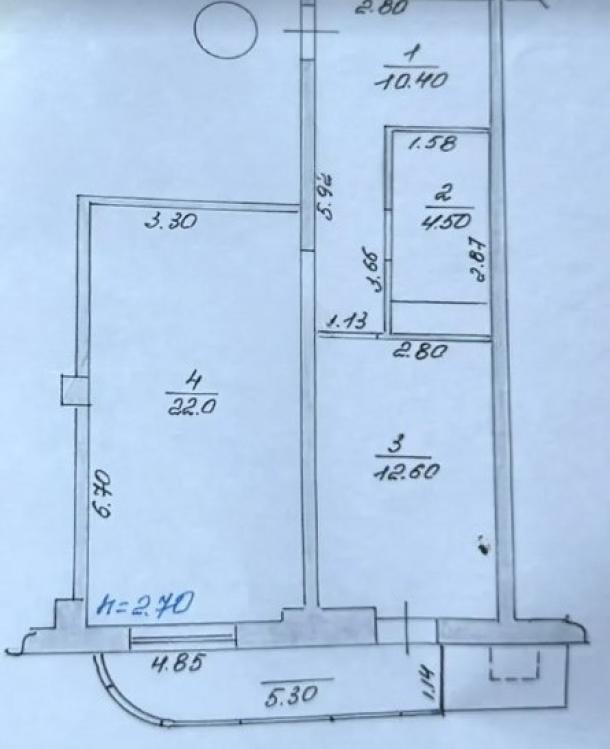 квартира, 1-кімн., Харьков, Песочин, Кушнарева