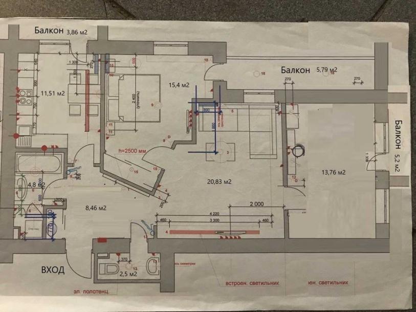 квартира, 3-кімн., Харьков, Старая Салтовка, Салтовское шоссе