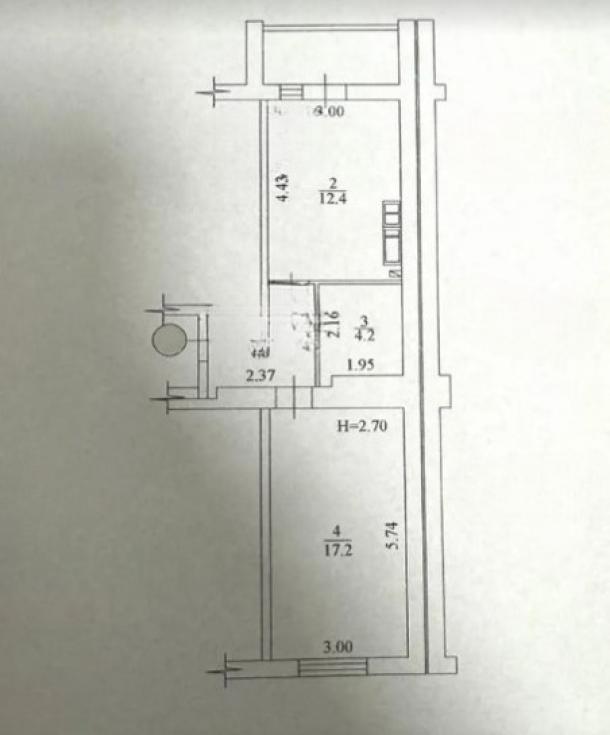 квартира, 1-кімн., Харьков, ХТЗ, Мира