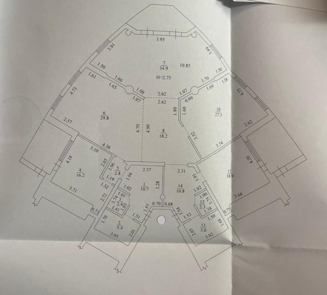 квартира, 4-кімн., Харьков, 522м/р, Академика Барабашова