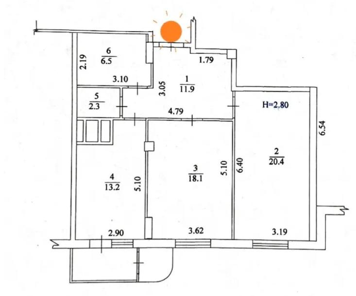 квартира, 2-кімн., Харьков, Алексеевка, Победы пр.