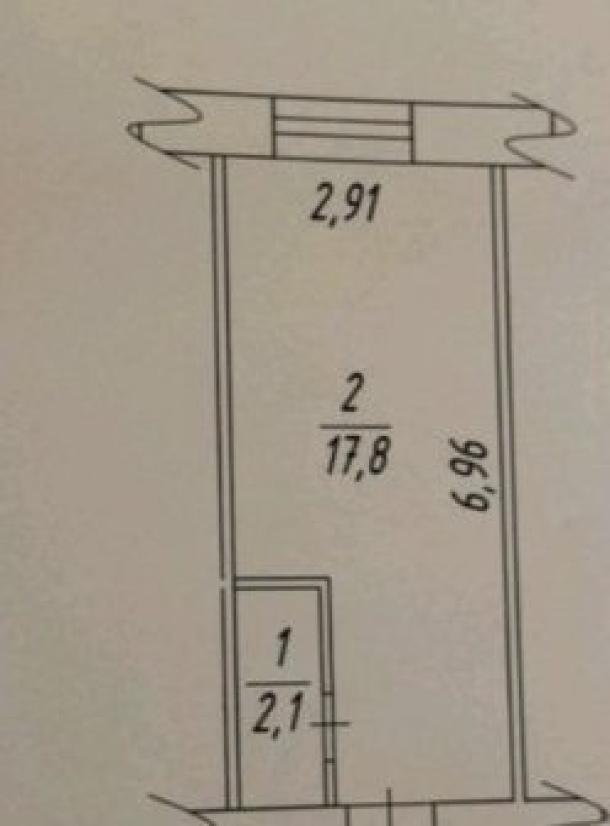 квартира, 1-кімн., Харьков, 519м/р, Шевченковский пер.