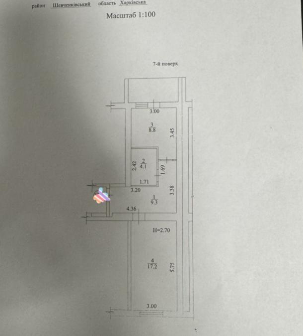 квартира, 1-кімн., Харьков, Алексеевка, Домостроительная