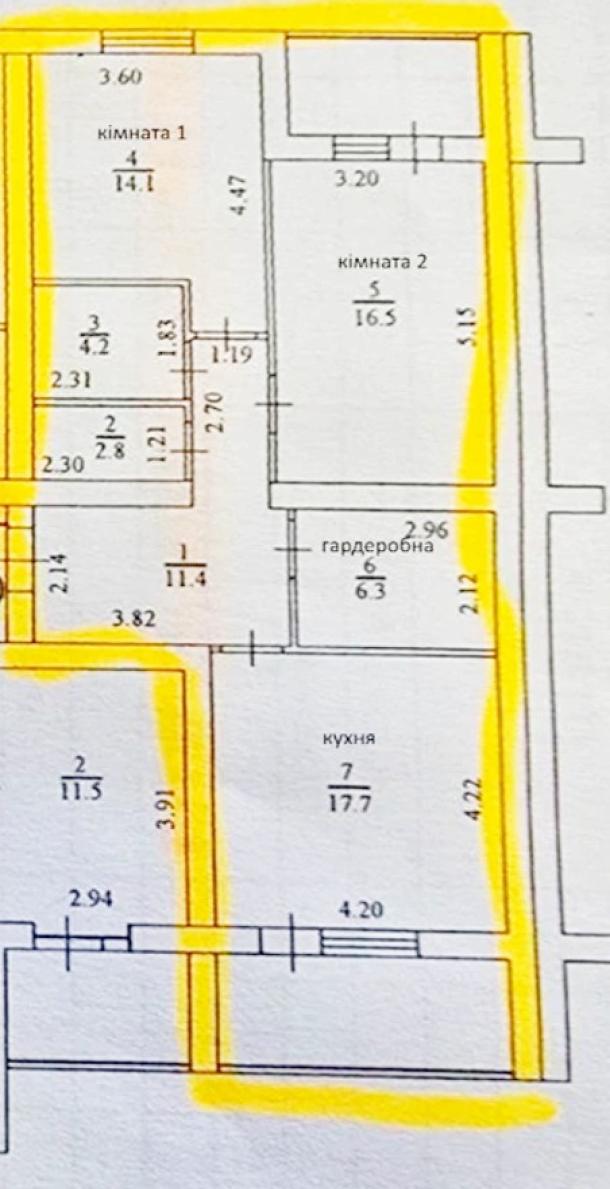 квартира, 2-кімн., Харьков, Холодная Гора, Полтавский Шлях