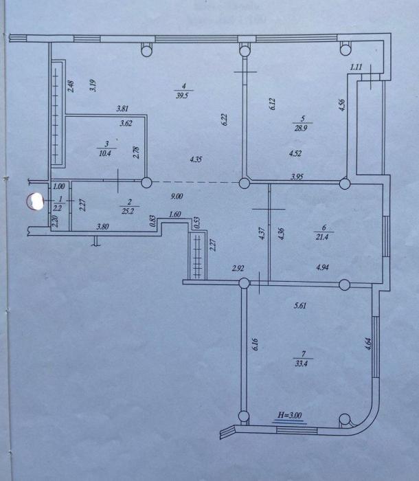 квартира, 3-кімн., Харьков, Нагорный, Чернышевская
