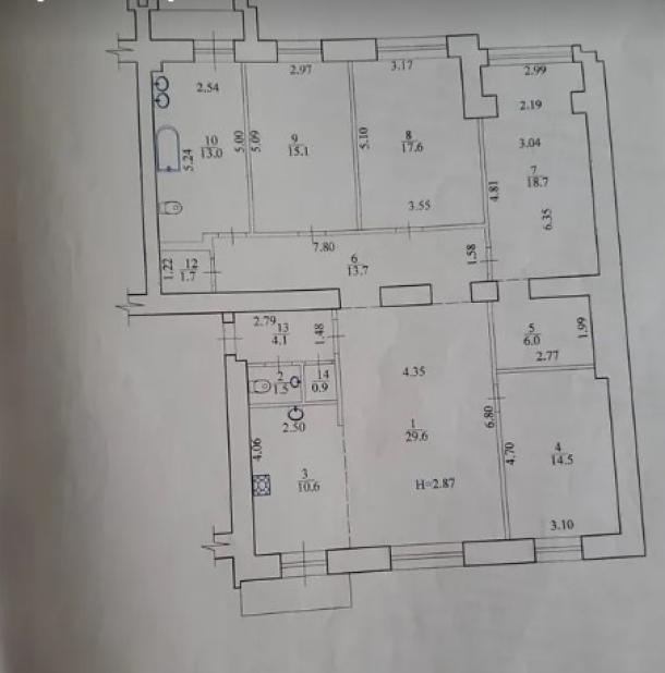 квартира, 5-кімн., Харьков, 608м/р, Непокоренных (Героев Труда)